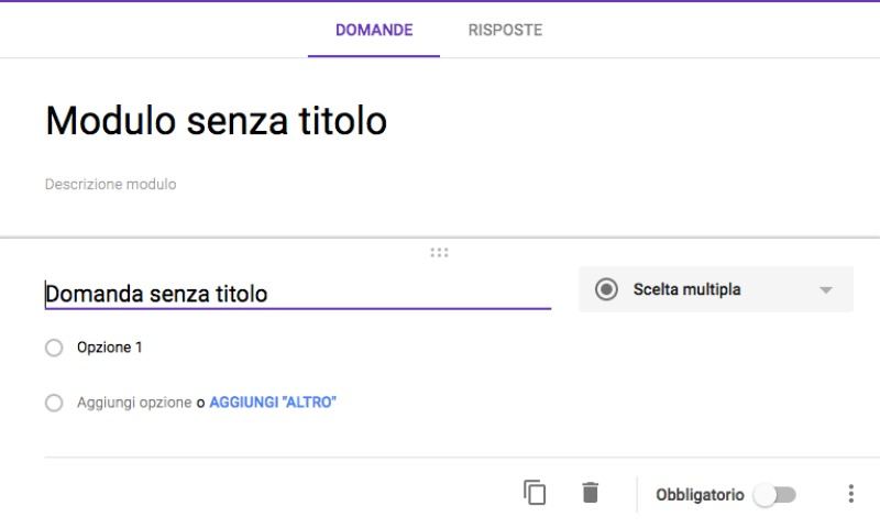 sondaggi google drive