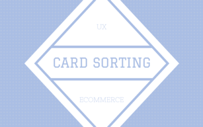 Le tecniche dell’UXD: il Card sorting