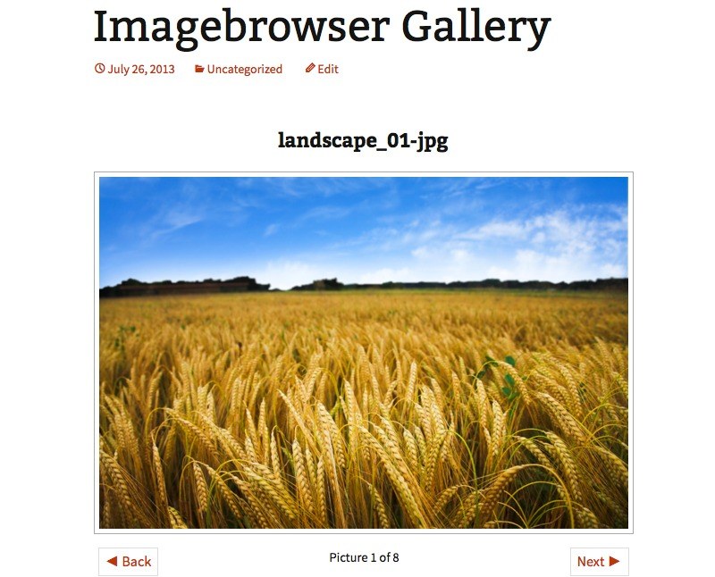 plugin per creare gallerie immagini