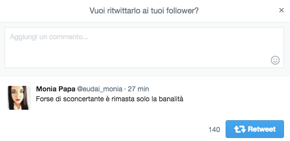 Ritwitta o cita un tweet