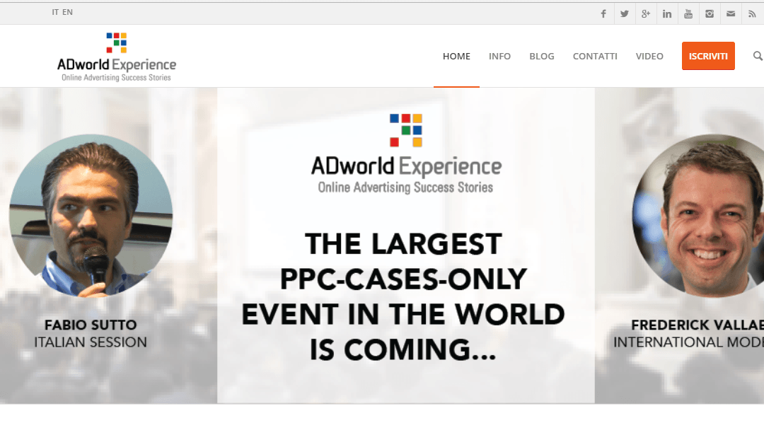Adworld Experience 2018: non puoi mancare